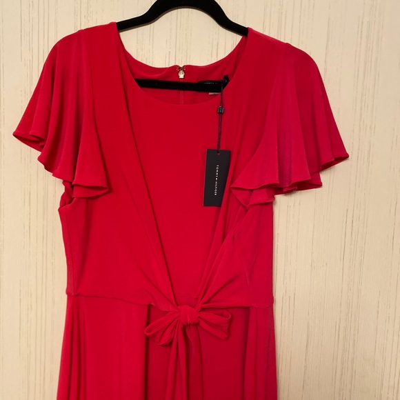 Tommy Hilfiger Pink Cap Sleeve Dress - Picture 3 of 9